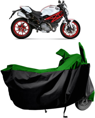 Amexride Two Wheeler Cover for Ducati(Monster 796 S2R, Green)