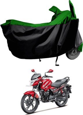 Amexride Two Wheeler Cover for Hero(Glamour i3s, Green)