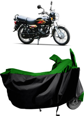 Amexride Two Wheeler Cover for TVS(Max 4R, Green)