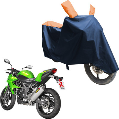 SS FOR YOUR SMART NEEDS Two Wheeler Cover for Kawasaki(Z250, Blue, Orange)