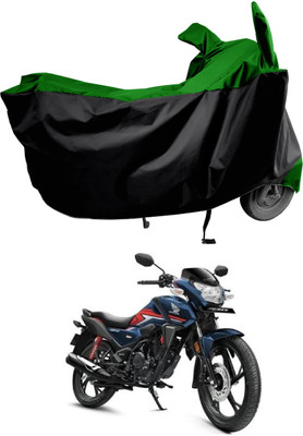Amexride Two Wheeler Cover for Honda(SP125, Green)