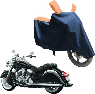 SS FOR YOUR SMART NEEDS Two Wheeler Cover for Indian(Chief Classic, Blue, Orange)