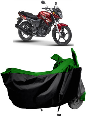 Amexride Two Wheeler Cover for Yamaha(SZ X, Green)