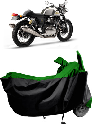 Amexride Two Wheeler Cover for Royal Enfield(Continental GT 650, Green)