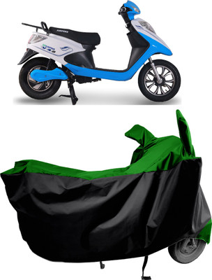 Amexride Two Wheeler Cover for Ampere(V 48, Green)