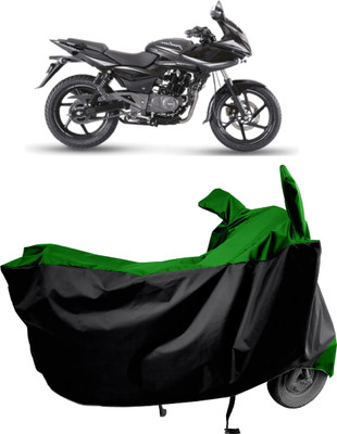Amexride Two Wheeler Cover for Bajaj(Pulsar 220, Green)