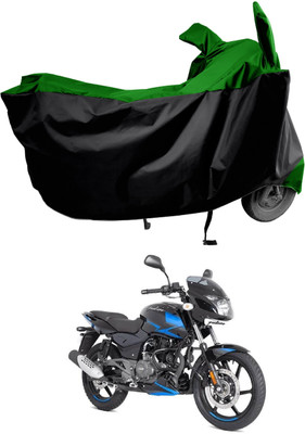 Amexride Two Wheeler Cover for Bajaj(Pulsar 150 DTS-i, Green)