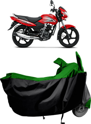 Amexride Two Wheeler Cover for TVS(Sport BS6, Green)