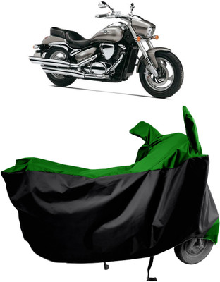 Amexride Two Wheeler Cover for Suzuki(Intruder M800, Green)