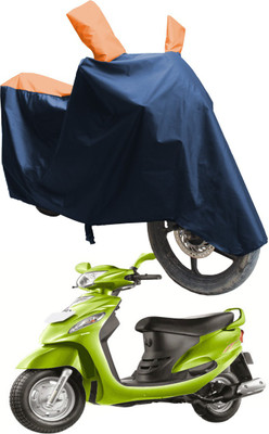SS FOR YOUR SMART NEEDS Two Wheeler Cover for Mahindra(Rodeo RZ, Blue, Orange)