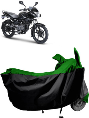 Amexride Two Wheeler Cover for Bajaj(Pulsar 135 BS6, Green)