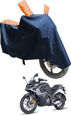 SS FOR YOUR SMART NEEDS Two Wheeler Cover for Bajaj(Pulsar SS400, Blue, Orange)