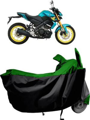 Amexride Two Wheeler Cover for Yamaha(MT 15 New, Green)