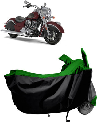 Amexride Two Wheeler Cover for Indian(Chief Classic, Green)