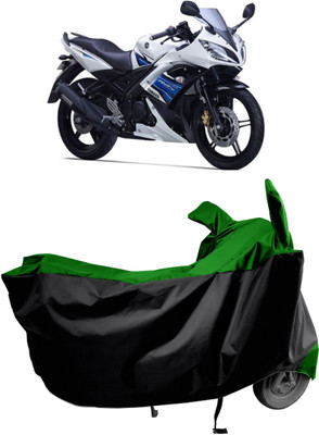 Amexride Two Wheeler Cover for Yamaha(YZF R15S BS6, Green)