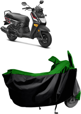 Amexride Two Wheeler Cover for Honda(Cliq, Green)