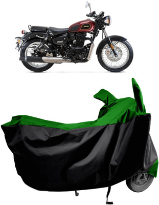 Amexride Two Wheeler Cover for Benelli(Imperiale 400, Green)