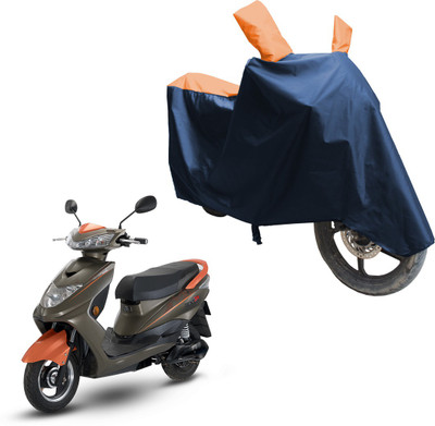 SS FOR YOUR SMART NEEDS Two Wheeler Cover for Okinawa(Ridge Plus, Blue, Orange)