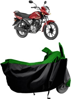 Amexride Two Wheeler Cover for Yamaha(Saluto RX BS6, Green)