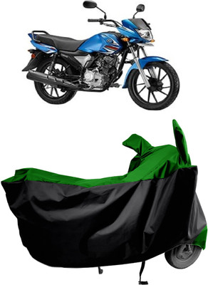 Amexride Two Wheeler Cover for Yamaha(Saluto RX, Green)