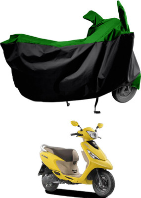 Amexride Two Wheeler Cover for TVS(Scooty Zest 110, Green)