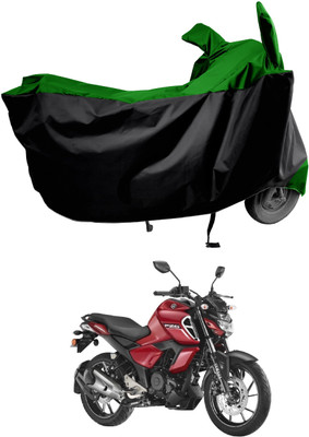 Amexride Two Wheeler Cover for Yamaha(FZ S FI New BS6, Green)