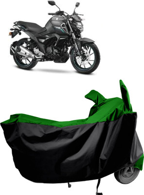Amexride Two Wheeler Cover for Yamaha(FZ-S, Green)
