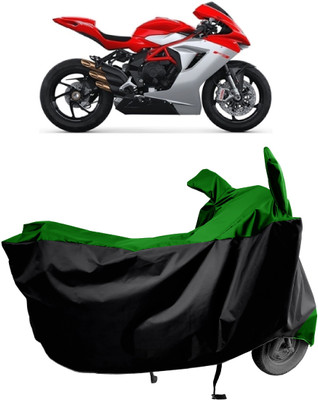 Amexride Two Wheeler Cover for MV Agusta(F3, Green)