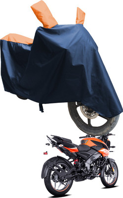 SS FOR YOUR SMART NEEDS Two Wheeler Cover for Bajaj(Pulsar NS125 BS6, Blue, Orange)