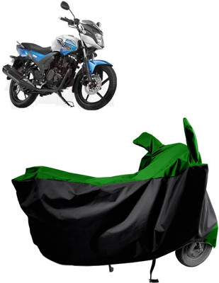 Amexride Two Wheeler Cover for Yamaha(SZ-RR V, Green)