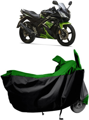 Amexride Two Wheeler Cover for Yamaha(YZF R15S, Green)