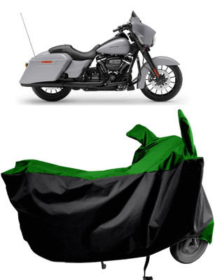 Amexride Two Wheeler Cover for Harley Davidson(Road Glide Special, Green)