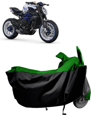 Amexride Two Wheeler Cover for MV Agusta(Dragster800 RR, Green)