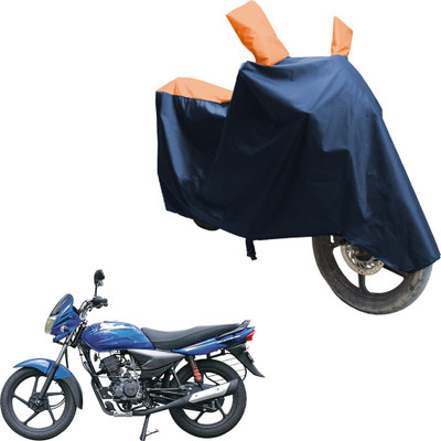 SS FOR YOUR SMART NEEDS Two Wheeler Cover for Bajaj(Platina 125, Blue, Orange)