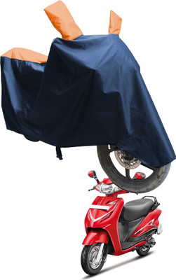 SS FOR YOUR SMART NEEDS Two Wheeler Cover for Hero(Duet VX 110CC, Blue, Orange)