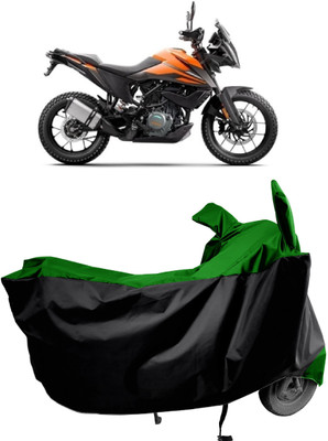 Amexride Two Wheeler Cover for KTM(390 Adventure, Green)
