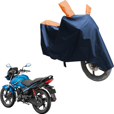 SS FOR YOUR SMART NEEDS Two Wheeler Cover for Hero(Glamour FI, Blue, Orange)