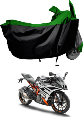 Amexride Two Wheeler Cover for KTM(RC 390 BS6, Green)