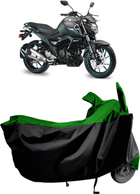 Amexride Two Wheeler Cover for Yamaha(FZ V3, Green)