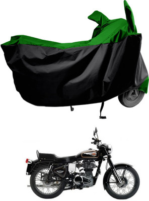 Amexride Two Wheeler Cover for Royal Enfield(Standard 350, Green)