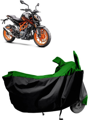 Amexride Two Wheeler Cover for KTM(250 Duke, Green)