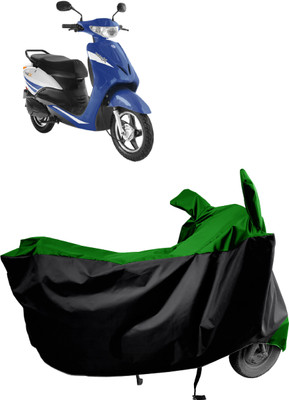 Amexride Two Wheeler Cover for Indus(Yo Xplor, Green)