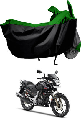 Amexride Two Wheeler Cover for Hero(CBZ Extreme, Green)