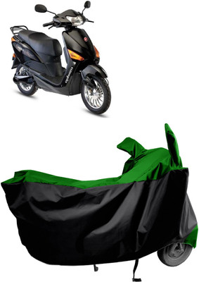 Amexride Two Wheeler Cover for Hero Electric(Electric Optima DX BS6, Green)