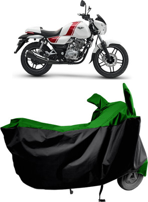 Amexride Two Wheeler Cover for Bajaj(v15, Green)