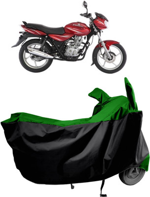 Amexride Two Wheeler Cover for Bajaj(Discover, Green)