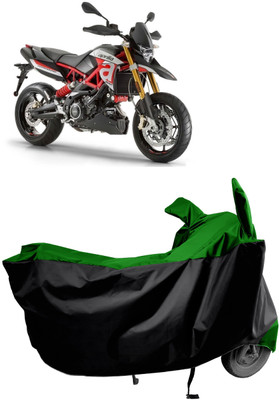 Amexride Two Wheeler Cover for Aprilia(Dorsoduro 900, Green)