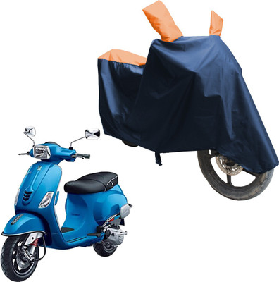 SS FOR YOUR SMART NEEDS Two Wheeler Cover for Piaggio(Vespa SXL 125, Blue, Orange)