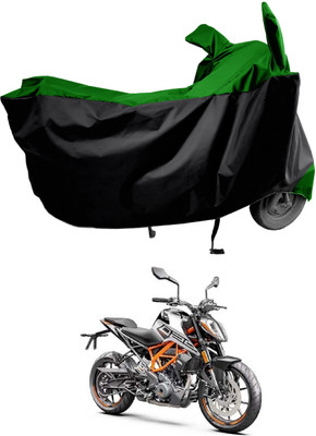 Amexride Two Wheeler Cover for KTM(250 Duke BS6, Green)