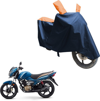 SS FOR YOUR SMART NEEDS Two Wheeler Cover for TVS(Victor, Blue, Orange)